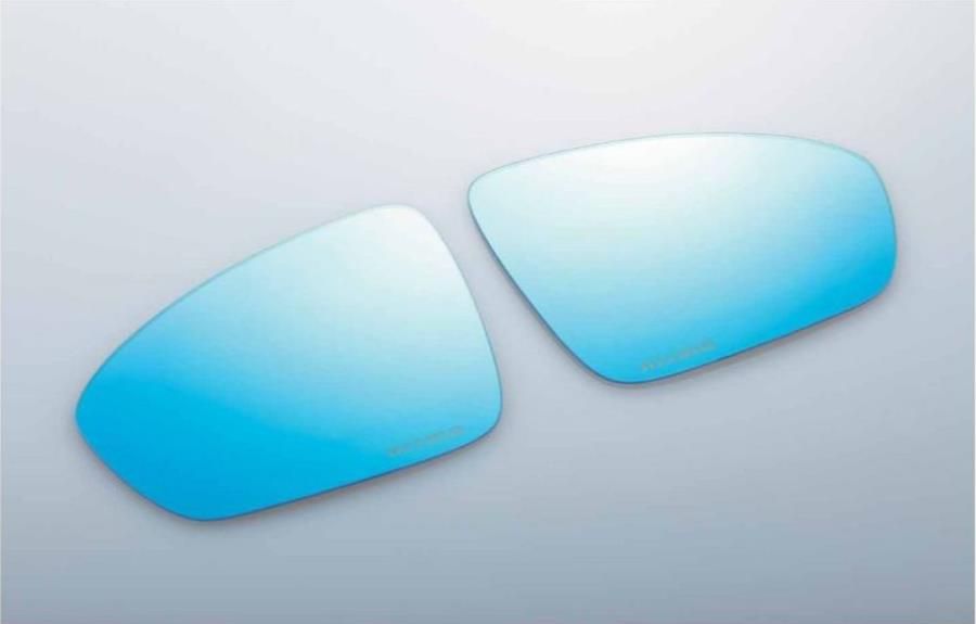 Nismo Multi-Function Blue Rear View Mirror Glass Set - Nissan 2023+ Z