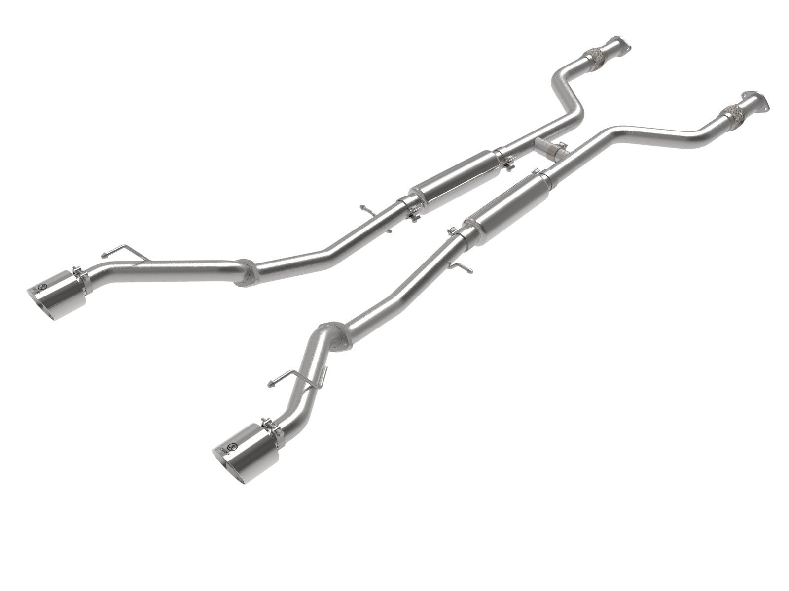 aFe Power Takeda Stainless Steel Cat-Back Exhaust, Polished Tips - Nissan 2023+ Z RZ34