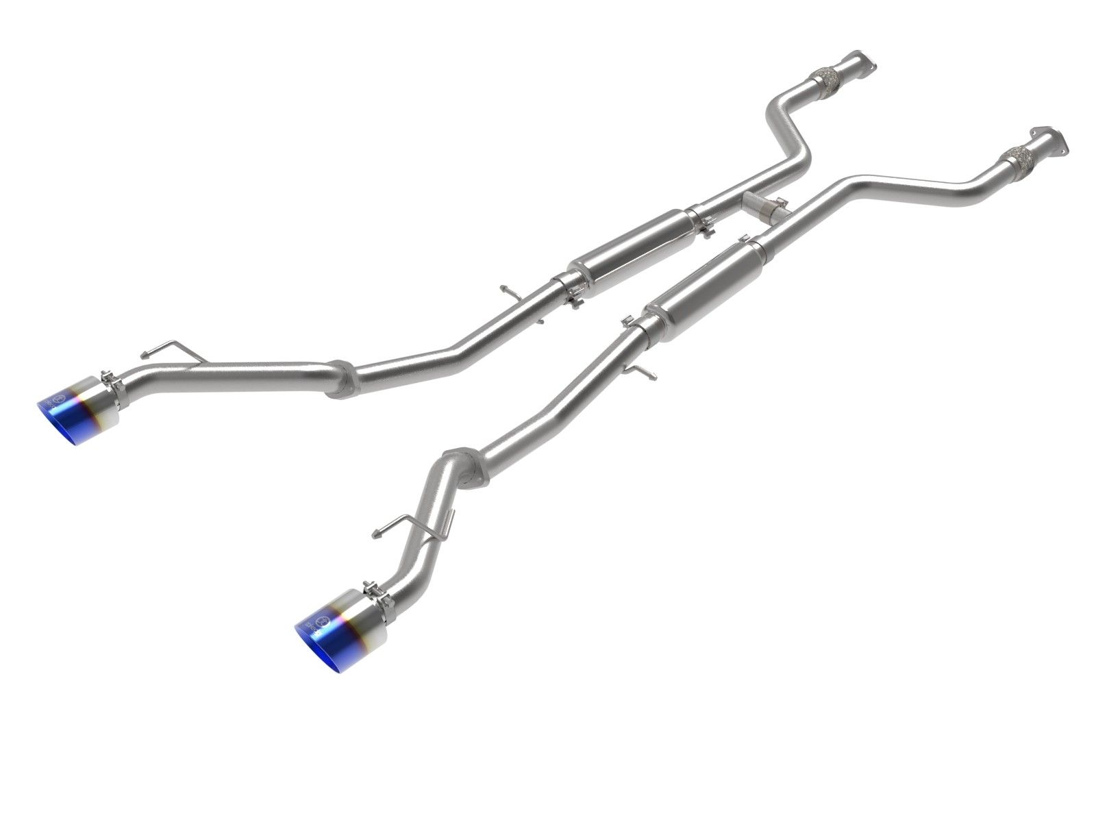 aFe Power Takeda Stainless Steel Cat-Back Exhaust, Burnt Tips - Nissan 2023+ Z RZ34