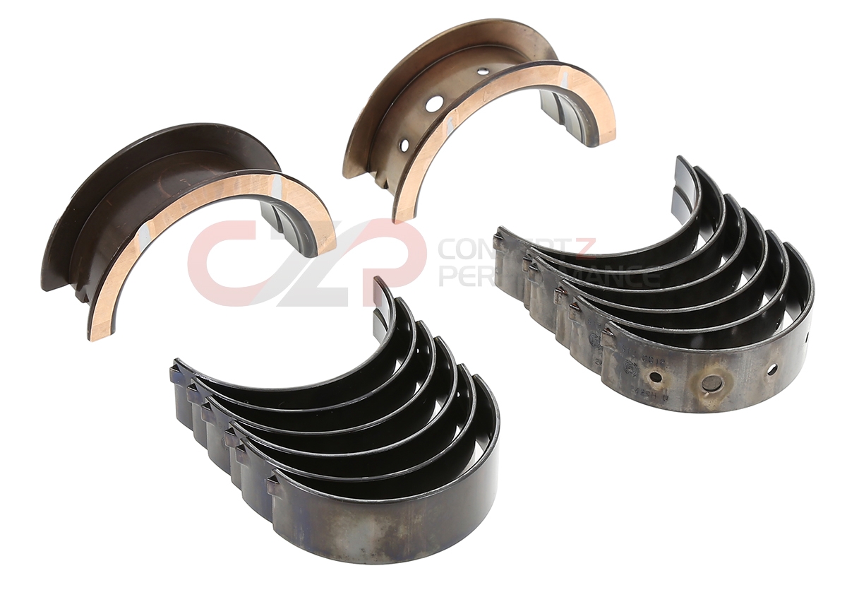 King Engine Bearings 24V Coated Performance, Main Bearing, Standard X Extra Oil Clearance - Nissan GT-R RB26DETT R32 R33 R34