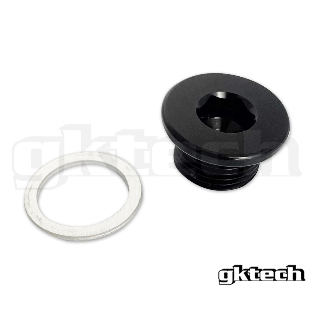 GKTech Billet Aluminum Magnetic Transmission Drain Plug -  Nissan 350Z, 370Z / Infiniti G35, G37