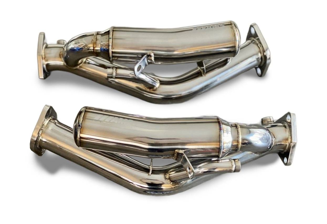 AMS Motorsports SEKUSHI Resonated Test Pipes, VQ35DE - Nissan 350Z / Infiniti G35