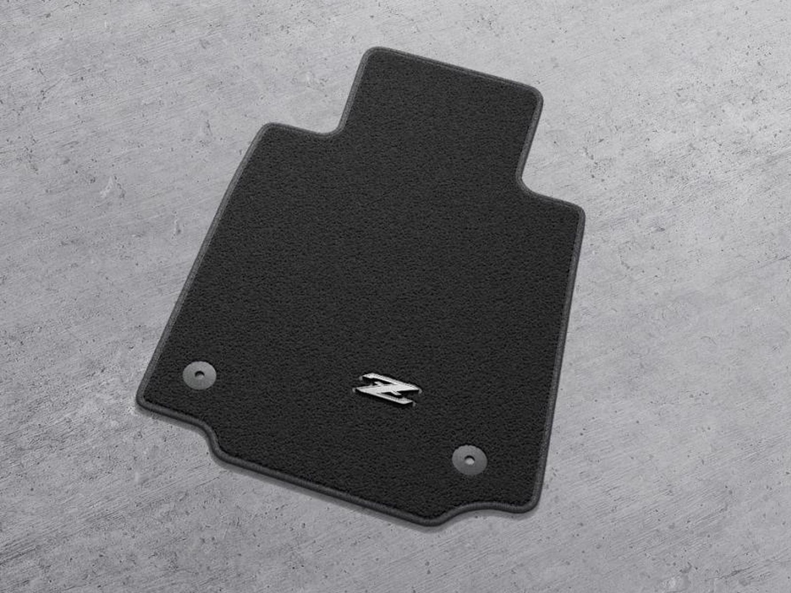 Nissan OEM Carpeted Floor Mats, w/ Metal Z Logo - Performance Model - Nissan Z 2023+ RZ34
