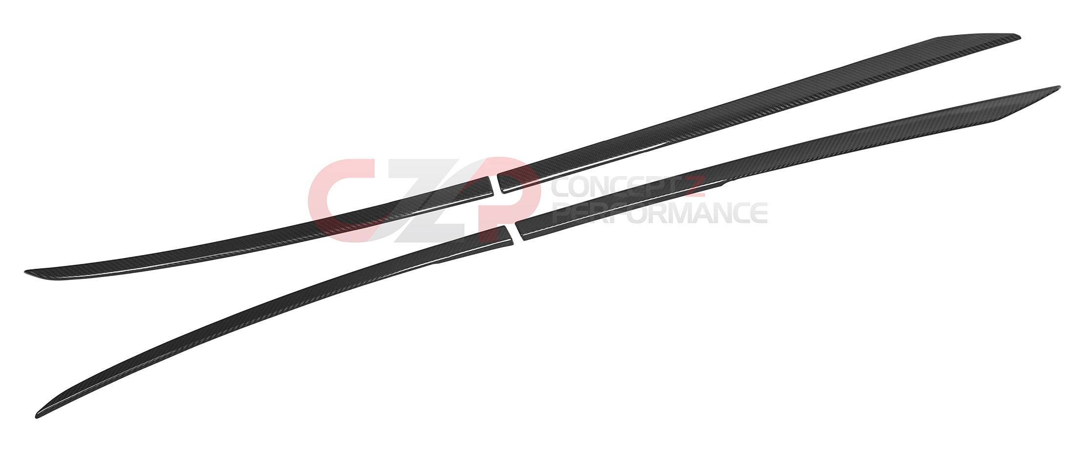 EVO-R Carbon Fiber Katana Trim Finisher Covers, 4 Pieces - Nissan Z 2023+ RZ34
