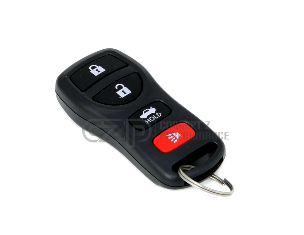 Nissan 350Z Satin Black Keychain / Fob | High-end Motorsports