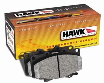 Hawk Performance Ceramic Brake Pads, Rear - Nissan Skyline 89-94 Non-Spec V R32 / 300ZX 90-96 Z32