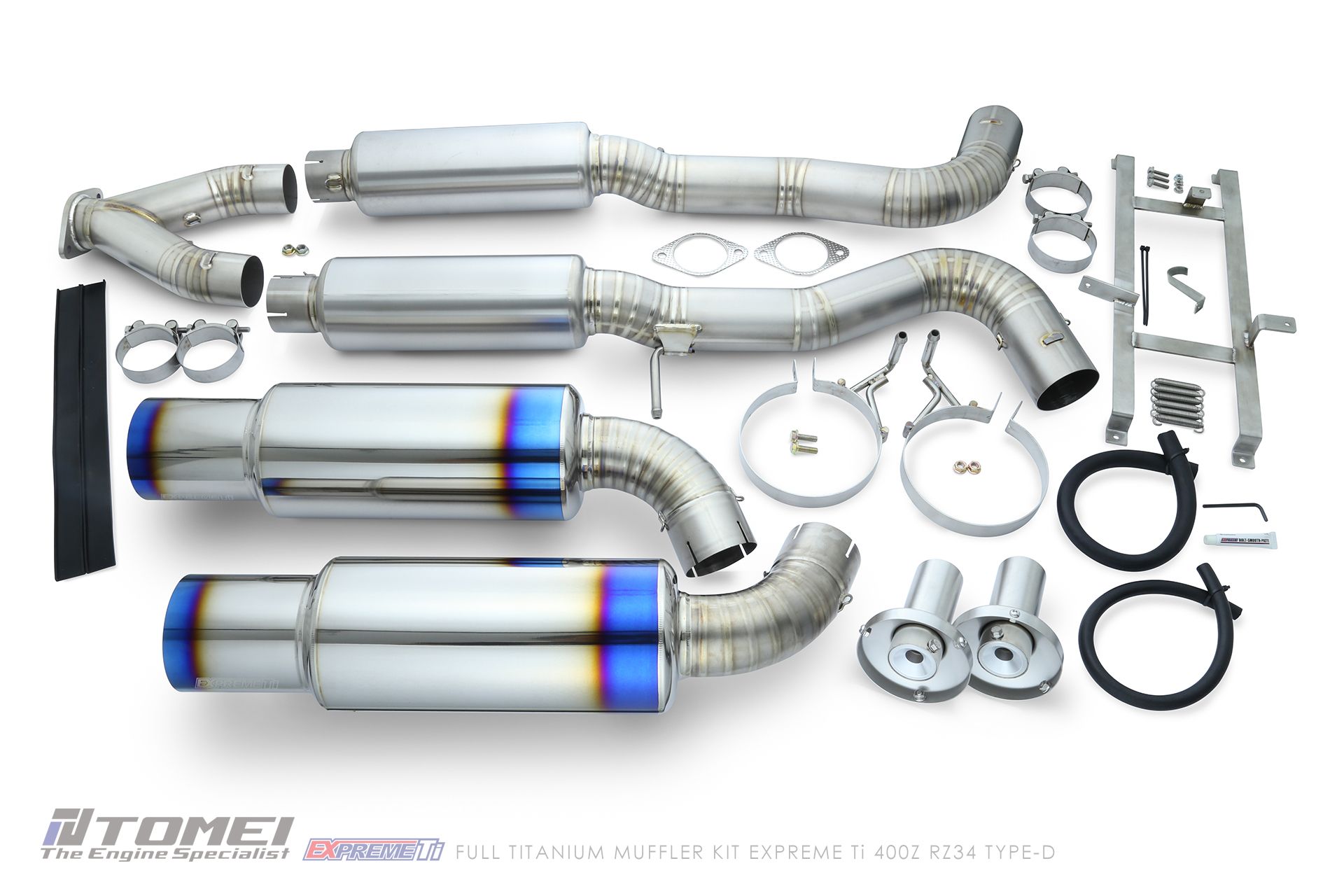 Tomei Full Titanium Muffler Kit Expreme Ti, Type-D - Nissan Z 2023+ RZ34