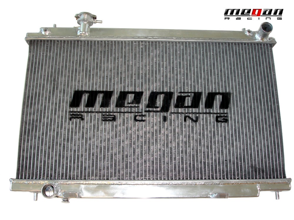 Megan Racing Aluminum Radiator, MT Manual Transmission - Nissan 350Z 03-06 Z33