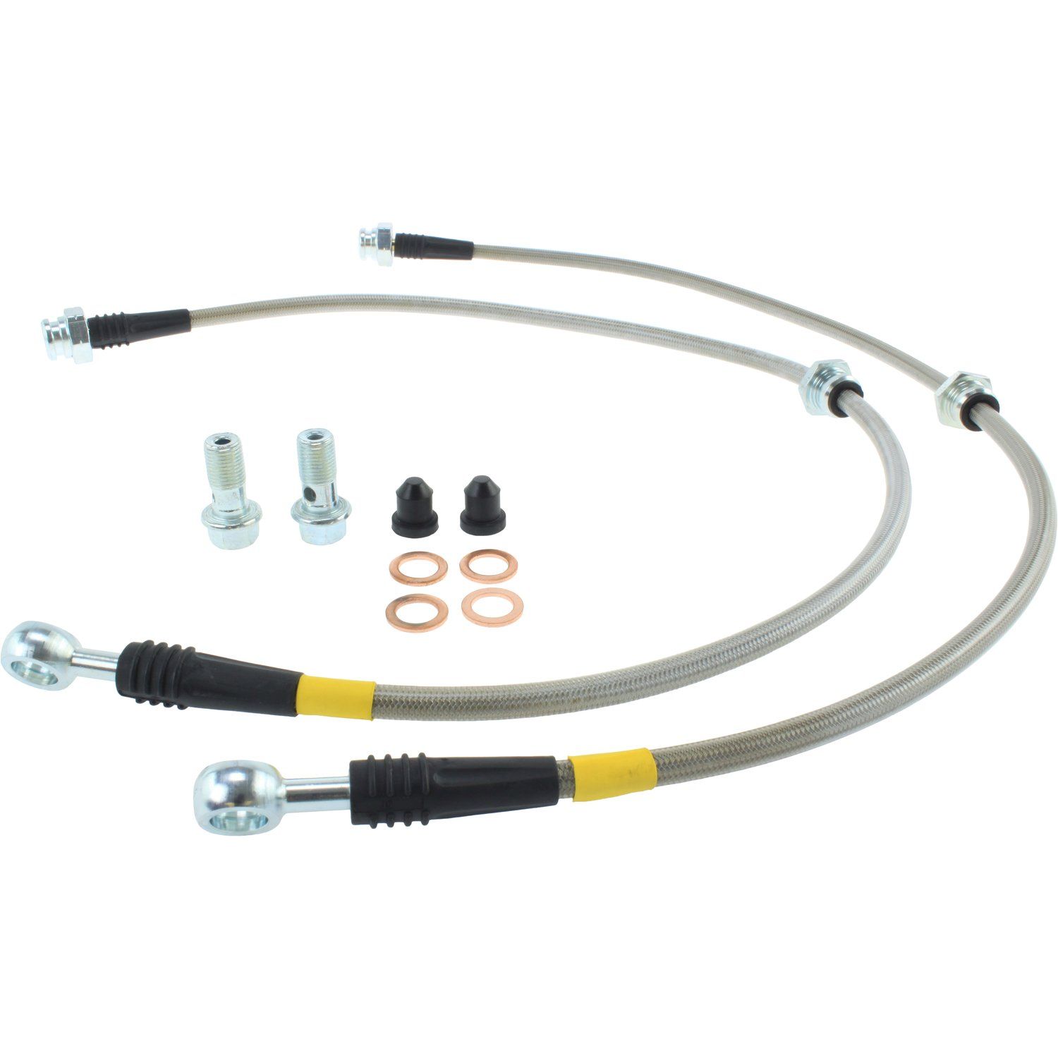 Stoptech Stainless Brake Lines, Front - Infiniti FX35/FX45/FX50