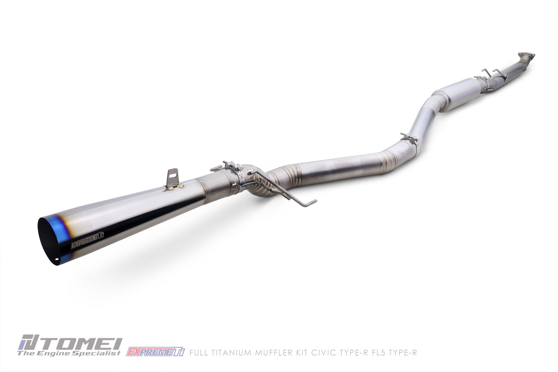 Tomei Expreme Ti Full Titanium Muffler Kit, Type R - Civic Type-R FL5