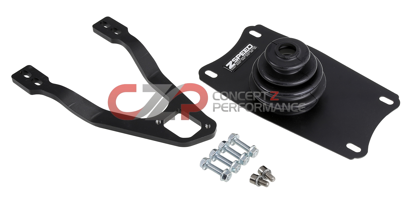 Z Speed Performance ZSP Solid Shifter Support Brace & Boot Kit V2 - Nissan 300ZX Z32