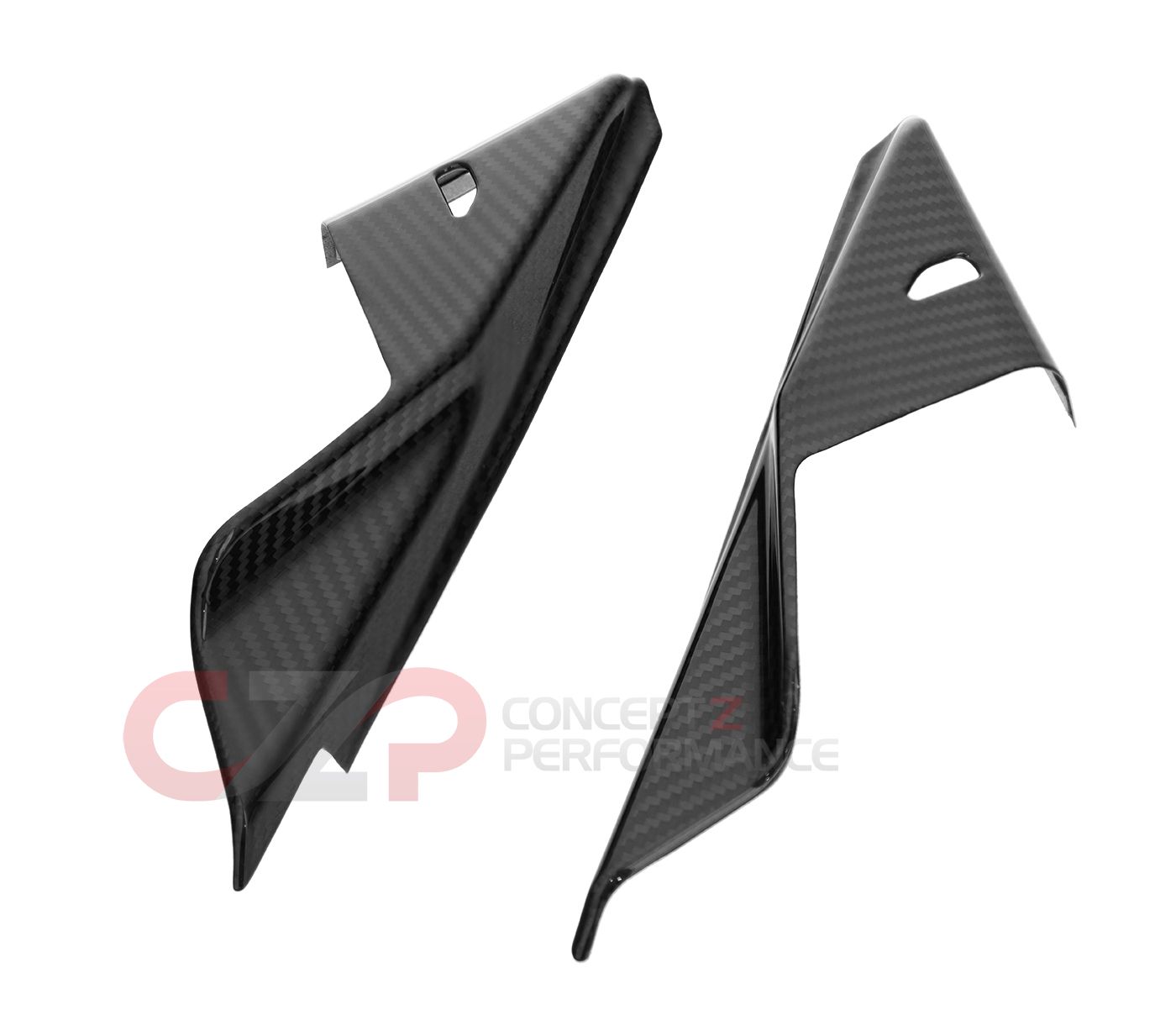 Axis Japan Carbon Fiber Interior Side Mirror Indicator Finisher Cover Set - Nissan Z 2023+ RZ34