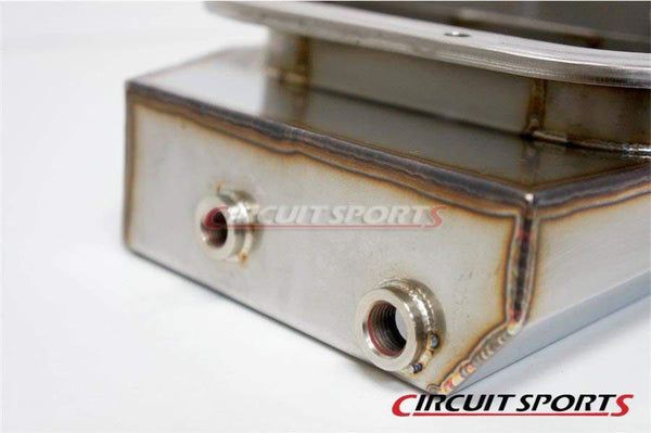 Circuit Sports Oversized Stainless Steel Oil Pan w/ Baffle Door