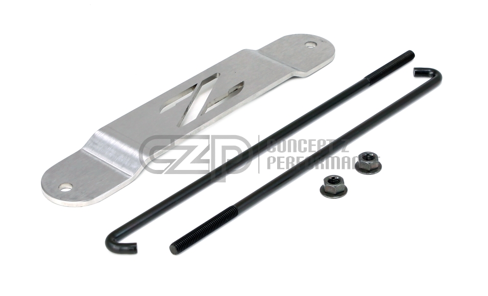 CZP Brushed SS Battery Tie Down Kit - Nissan 300ZX Z32