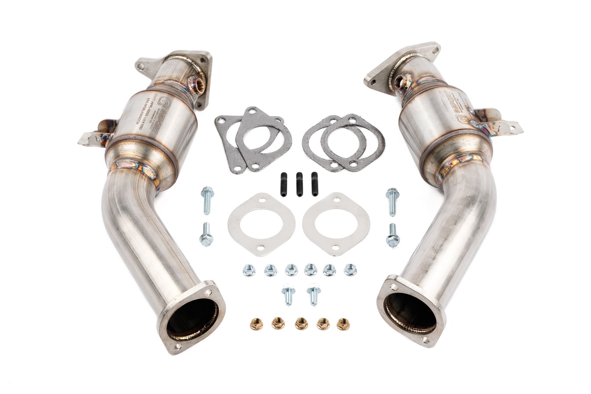 AMS Performance Street Lower High Flow Cats - 23+ Nissan Z, 16+ Infiniti Q50, 17+ Infiniti Q60 VR30DDTT