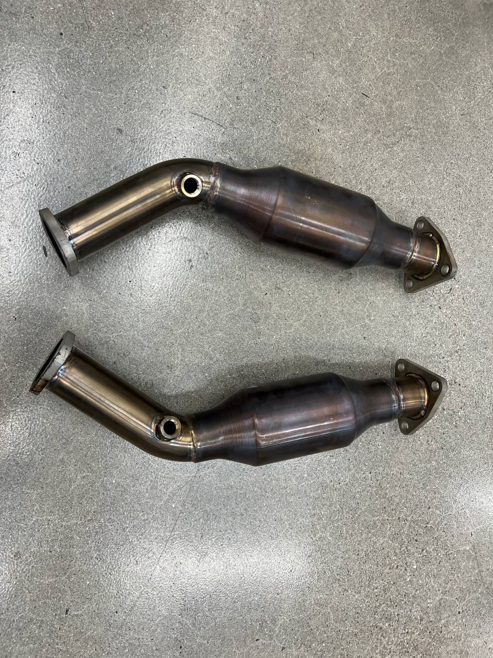 Kinetix Racing Resonated Test Pipes, VQ35DE - Nissan 350Z / Infiniti G35 RWD & AWD (SCRATCH & DENT)