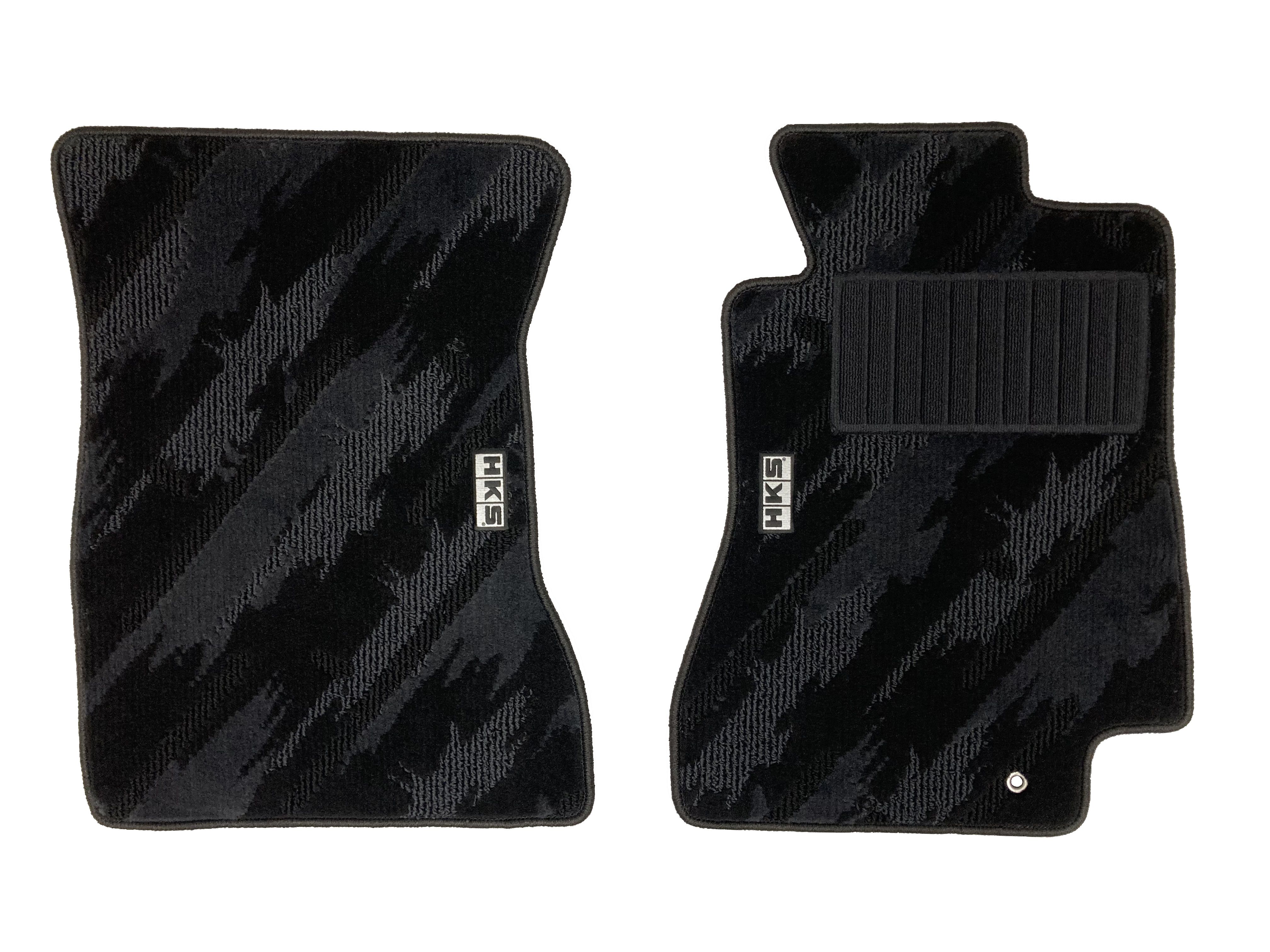 HKS Tufted Monotone Oil Color Floor Mat, RHD - Toyota Supra JZA80