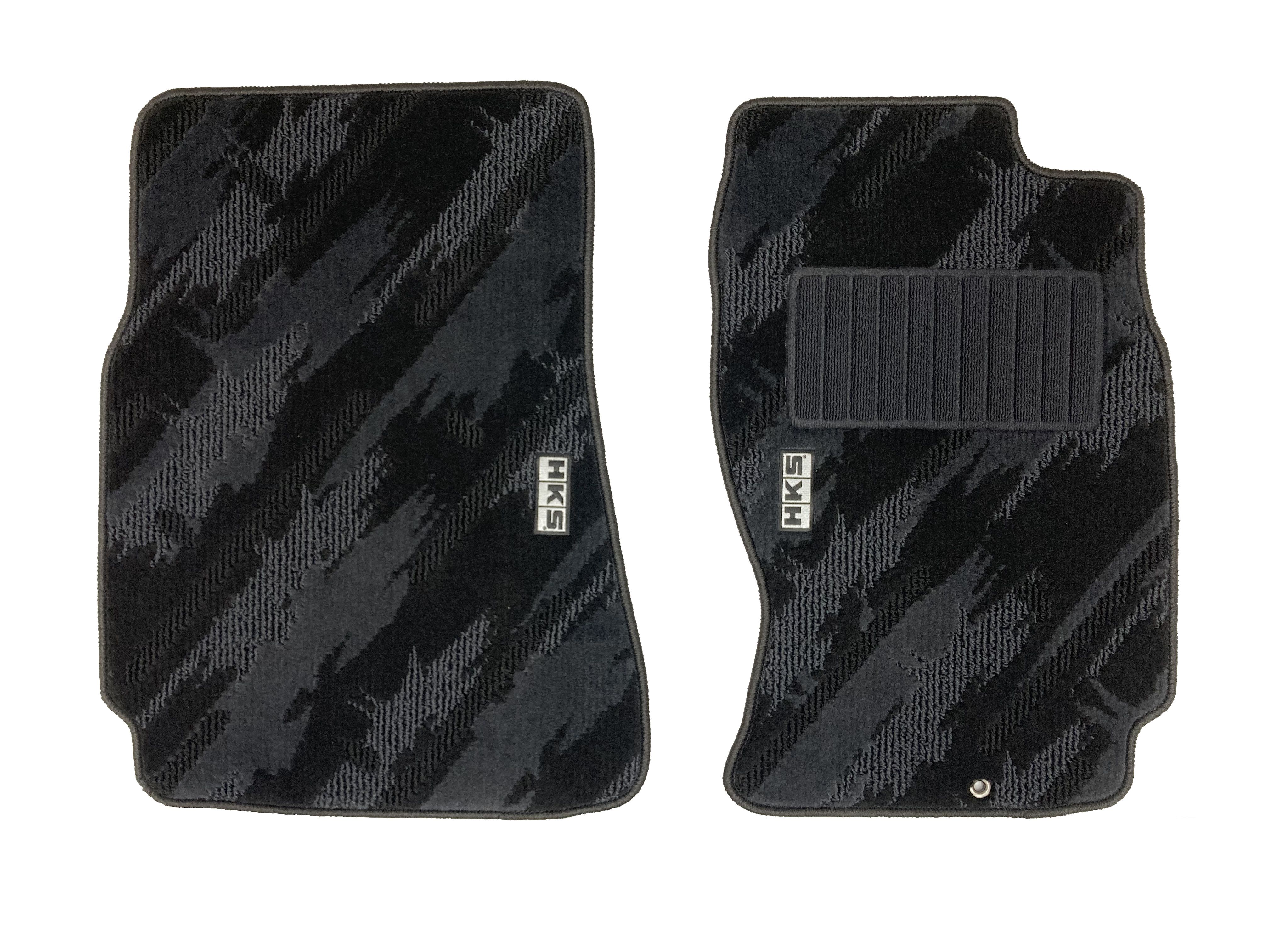 HKS Tufted Monotone Oil Color Floor Mat, RHD - Nissan R33 GT-R