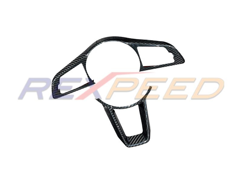 Rexpeed Carbon Fiber Steering Wheel Trim Covers - Nissan 2023+ Z RZ34