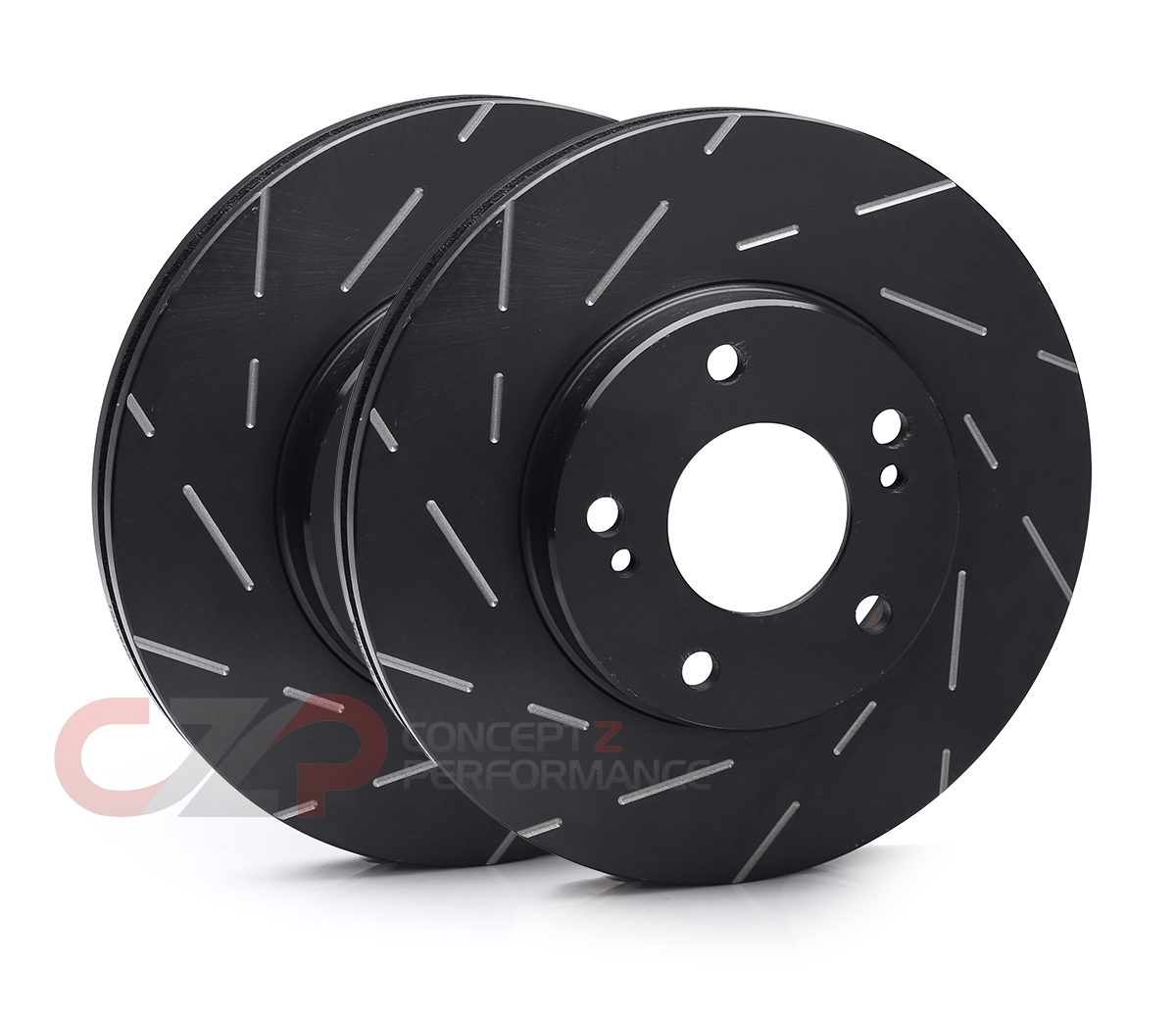 EBC Brakes USR Series Sport Rotors, Slotted, Rear w/ Brembo Calipers - Nissan 350Z / Infiniti G35