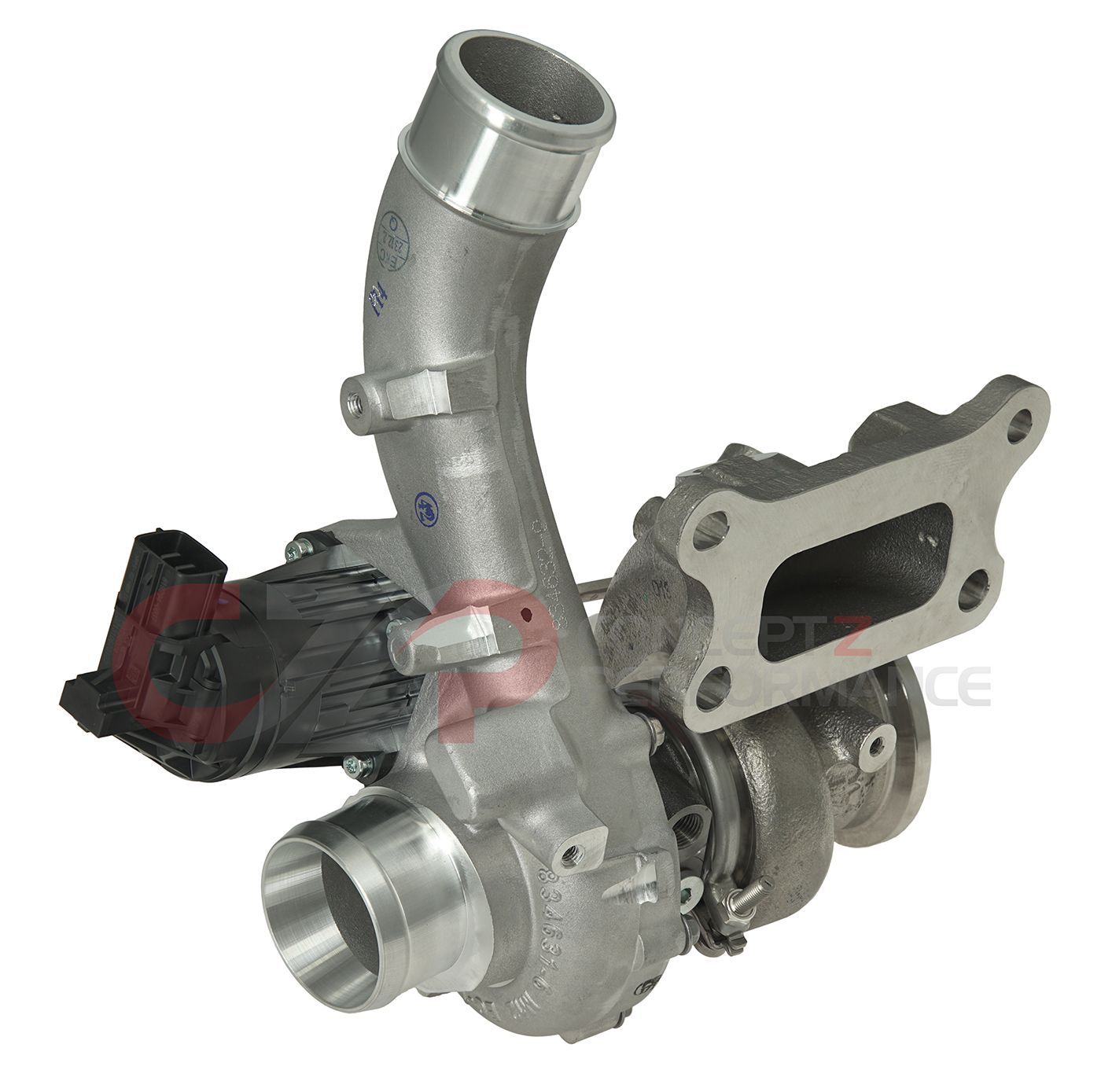 Infiniti OEM Red Sport Turbocharger Assembly w/ Speed Sensor, High Output 400HP RH - Infiniti Q50 16-19 V37 & Q60 17-19 CV37