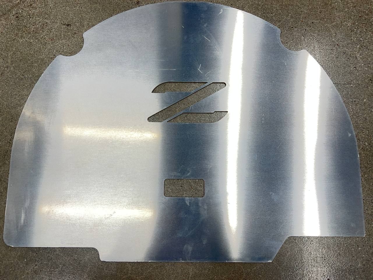 [Scratch & Dent] Infamouz Custom Designz Spare Tire Cover Trunk Floor Board, "Z" Logo  - Nissan 300ZX 2-Seater Z32