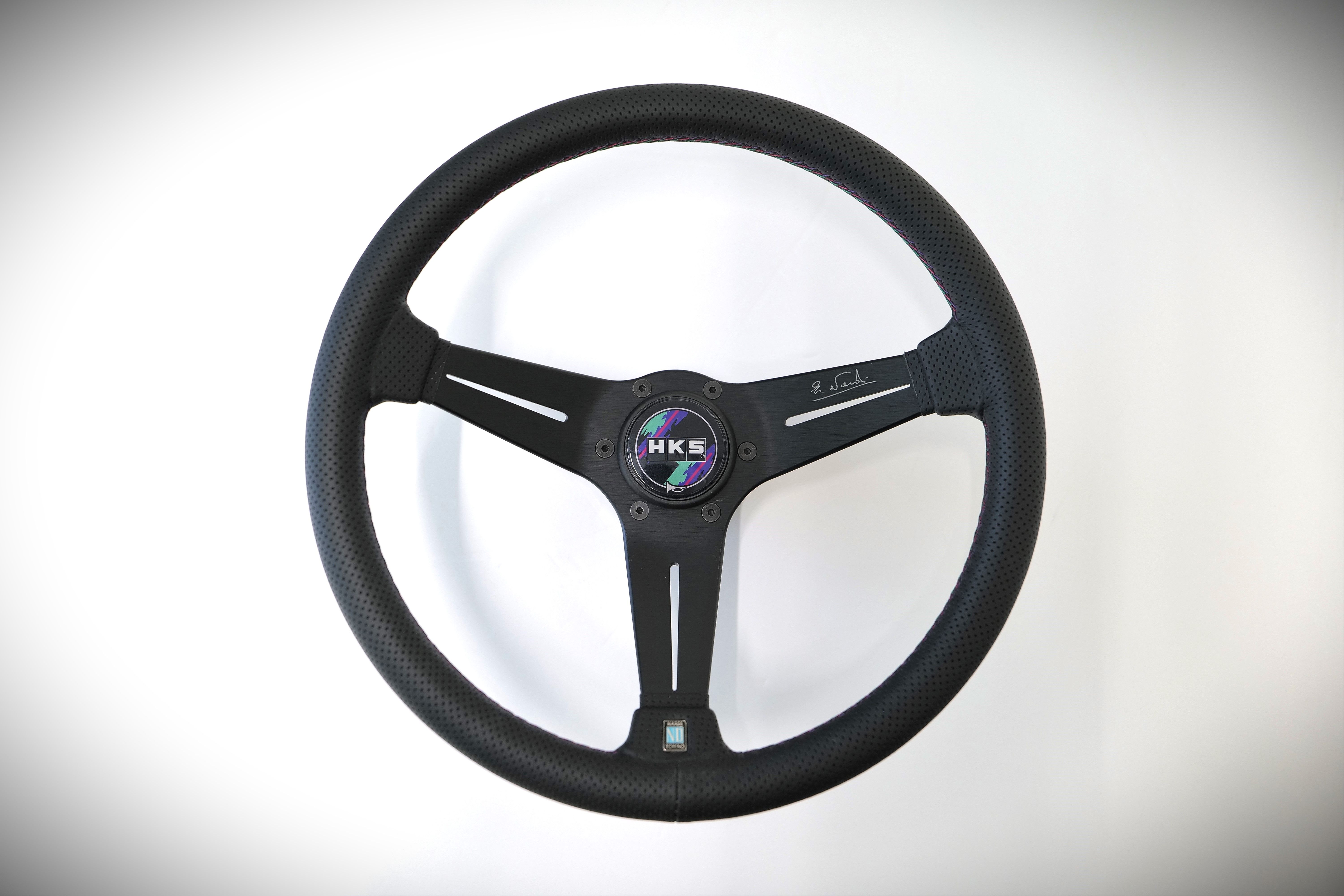 HKS x Nardi 340mm Deep Corn Steering Wheel *Limited*