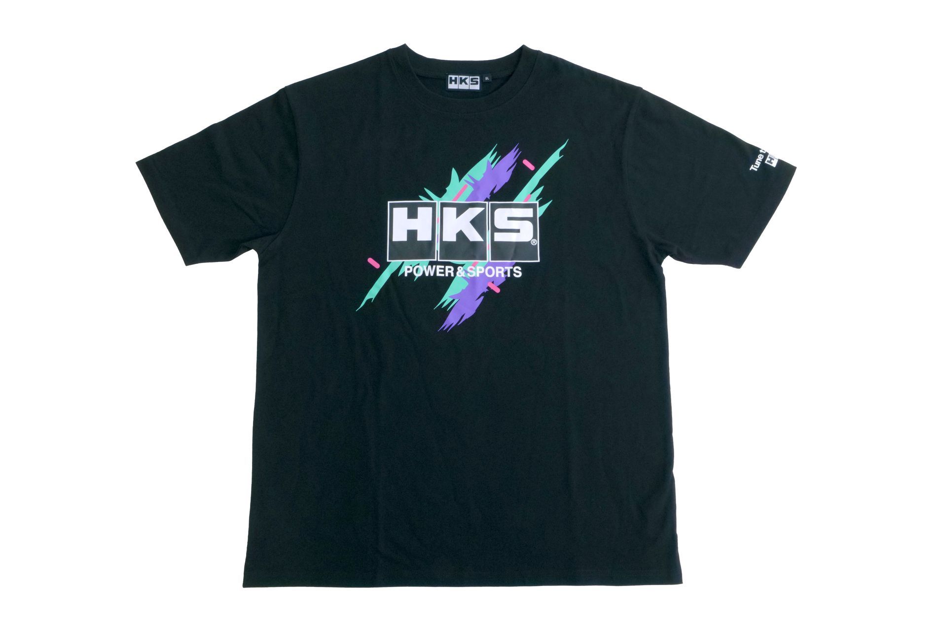 HKS T-SHIRT SUPER RACING BLACK