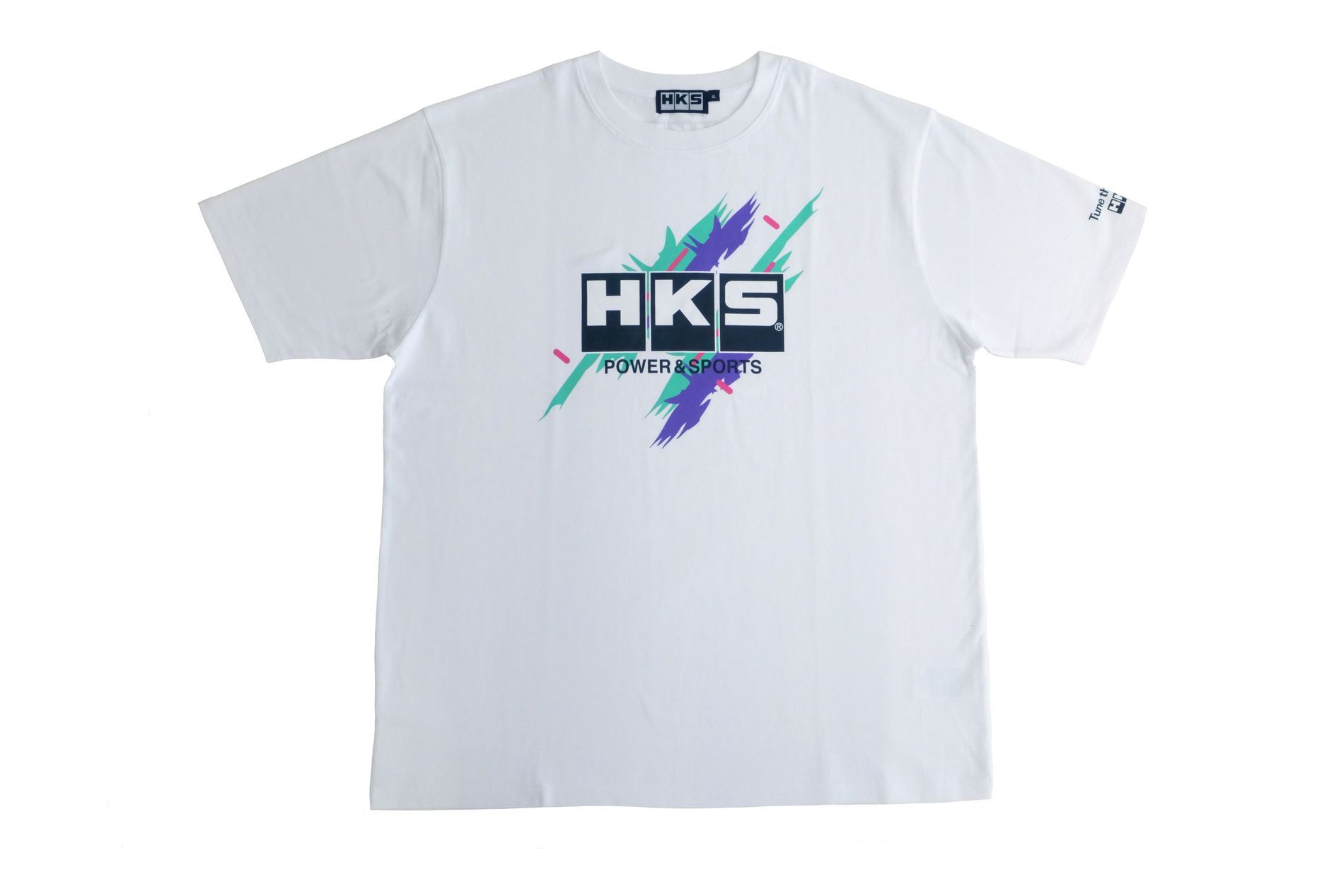 HKS T-SHIRT SUPER RACING WHITE