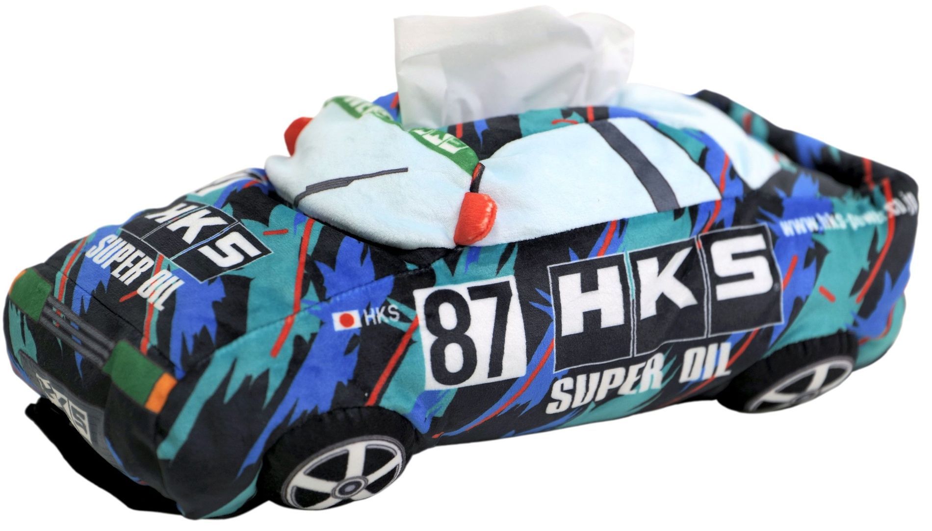 HKS TISSUE HOLDER OILCOLOR RACING CAR