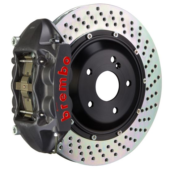 Brembo GTS 4-Piston Monobloc Rear BBK, 380mm x 28mm - Nissan Z RZ34