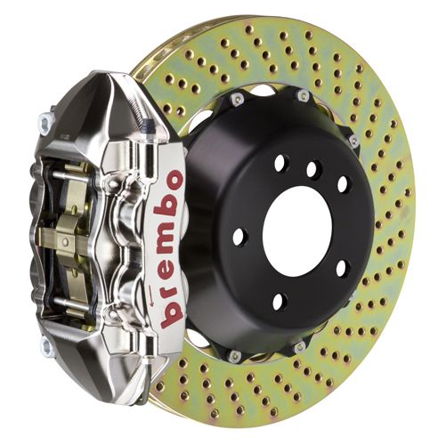 Brembo GTR 4-Piston Monobloc Rear BBK, 380mm x 28mm - Nissan Z RZ34