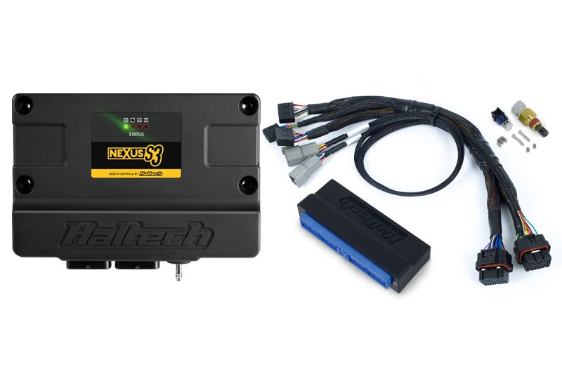 Haltech Nexus S3 Standalone ECU w/ Plug-n-Play Adapter Harness & IAT Sensor - Nissan Skyline R32, R33, R34 GT-R RB26DETT