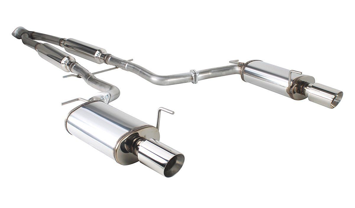 Stillen Stainless Steel Catback Exhaust System, RWD and AWD - Infiniti M45 06-10