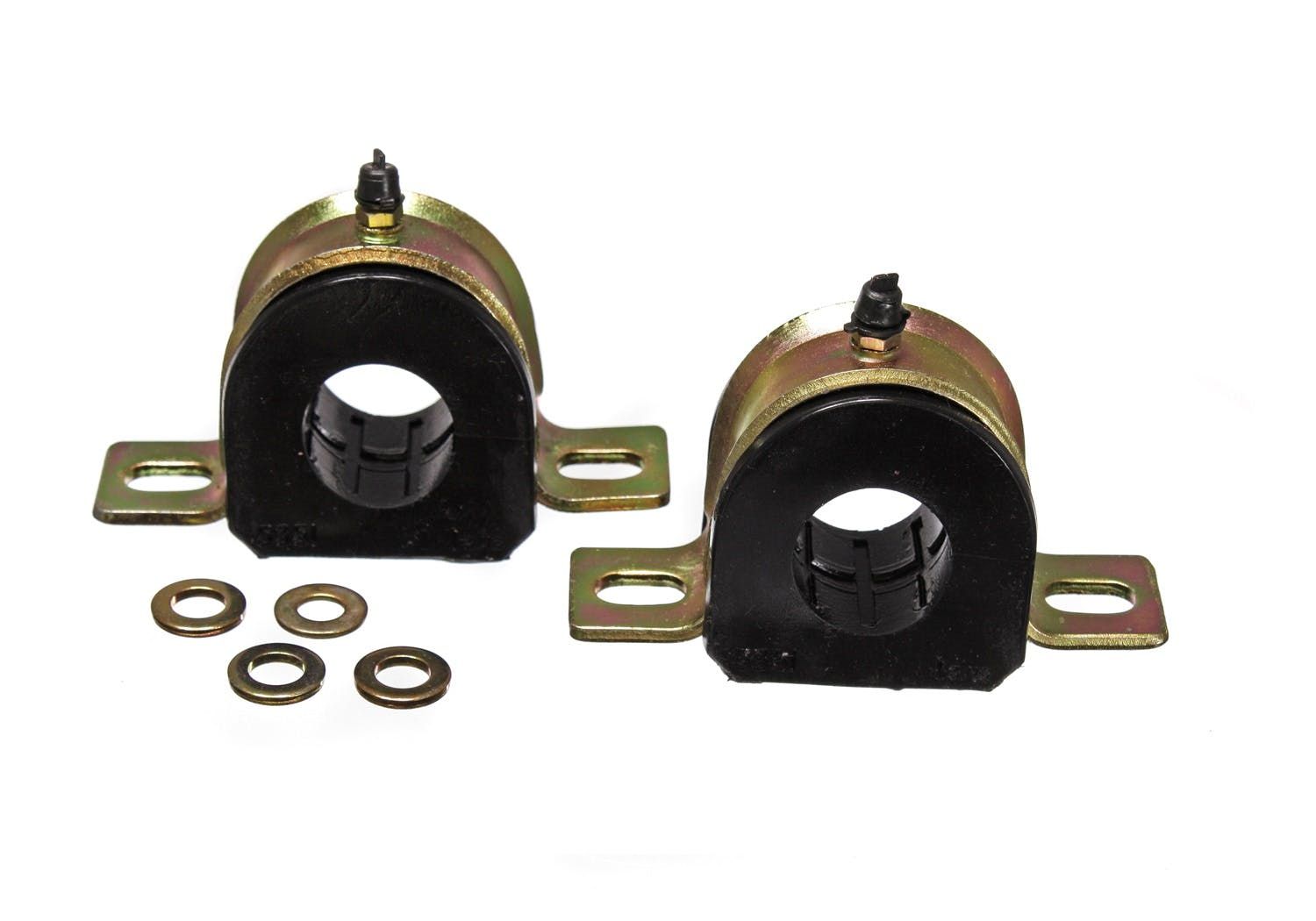 Energy Suspension 35mm / 1-3/8in Universal Front Sway-Bar Bushing Set Black, Greaseable