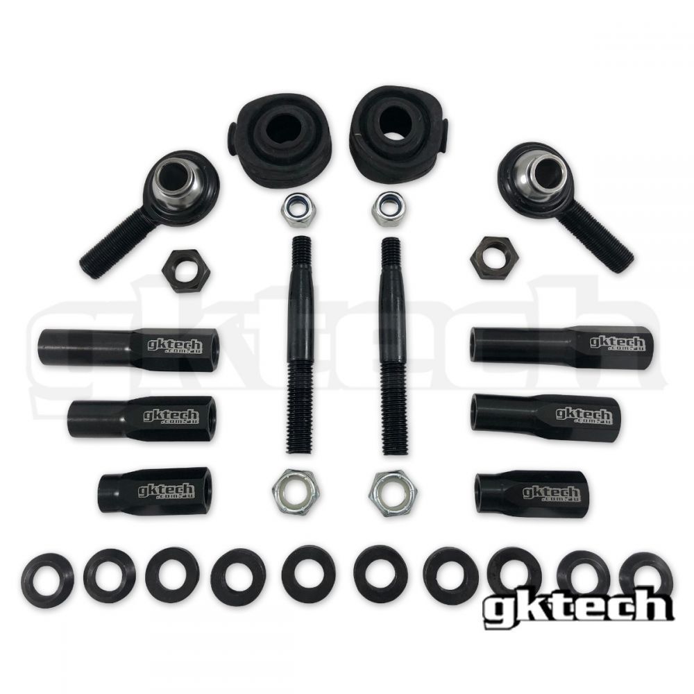 GKTech M14 Super Adjustable Inner Tie Rod Set Short - Nissan