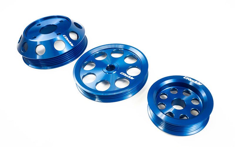 GReddy 13522126 Lightweight Aluminum Pulley Kit S14 S15 SR20DET