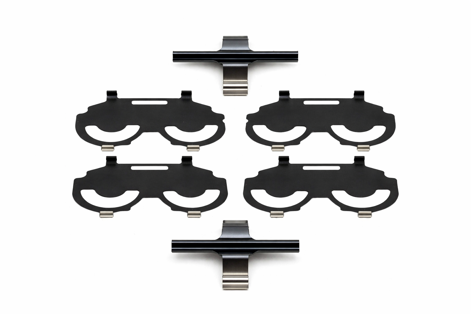 Nissan OEM Caliper Brake Pad Hardware Shim Kit, Front Nismo Akebono - Nissan Z RZ34