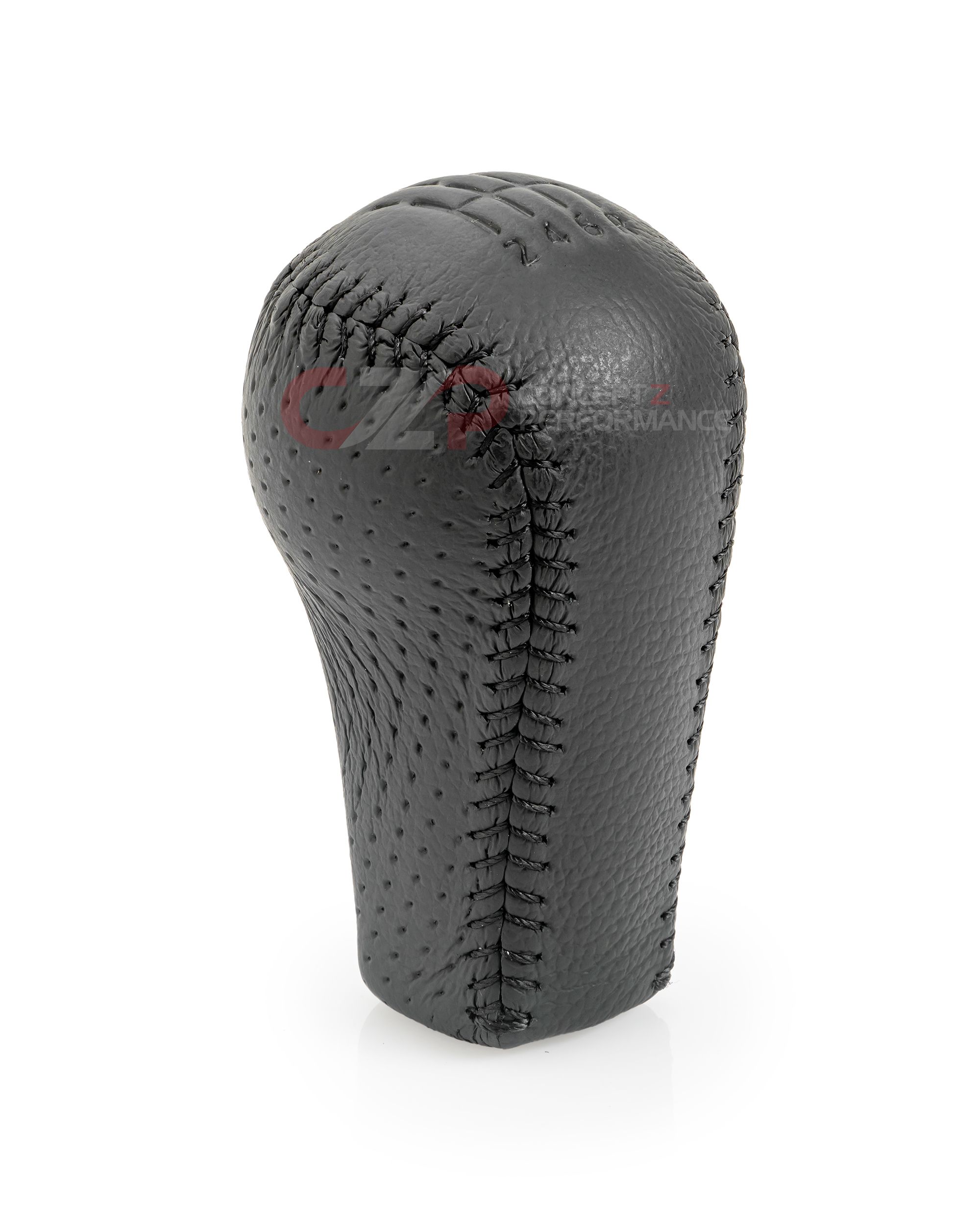 Nissan OEM Leather Shift Knob 6MT, Charcoal Interior Trim Color - Nissan Frontier 05-20, Xterra 05-15