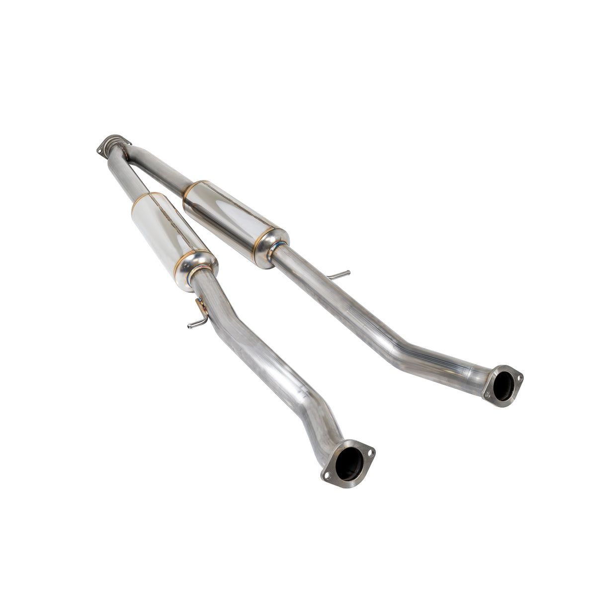 Remark Resonated Stainless Steel Mid-Pipe - Infiniti Q50 14+ V37