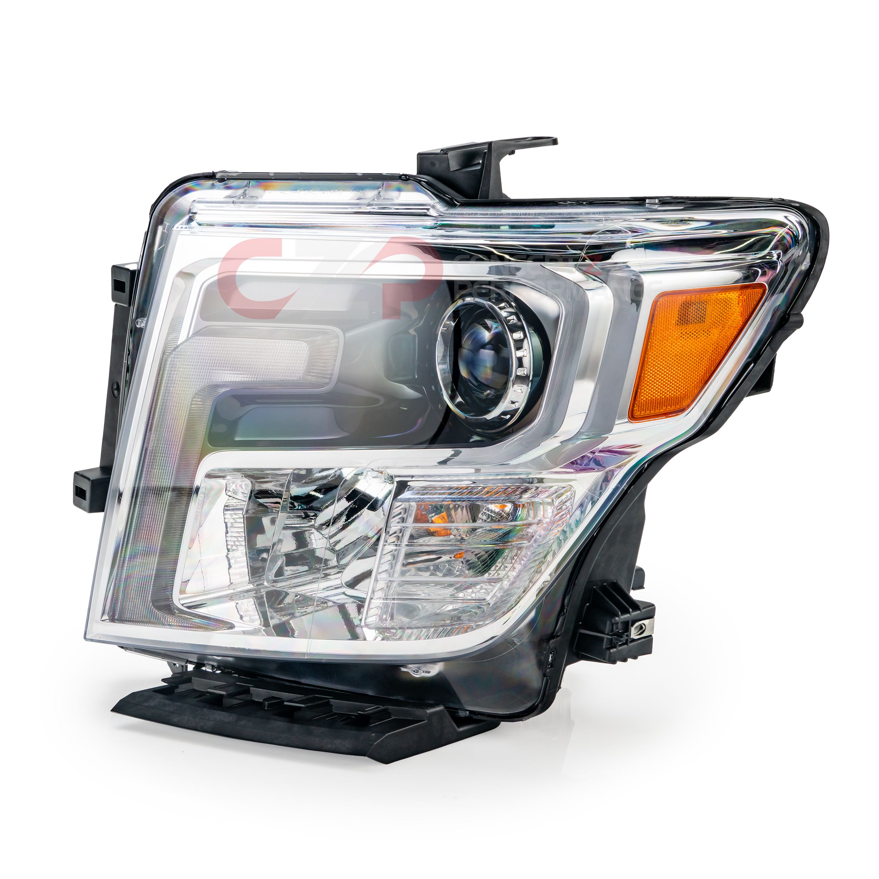 Nissan OEM Headlight Assembly Chrome w/ DRL, LH - Nissan Titan 16-19 A61A61