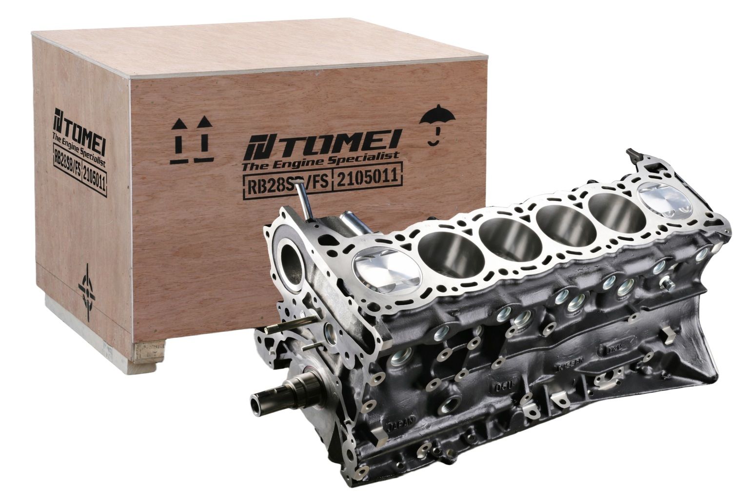 Tomei Short Block, Full Counter N1 Block, RB26DETT 2.8L - Nissan GT-R R32 R33 R34