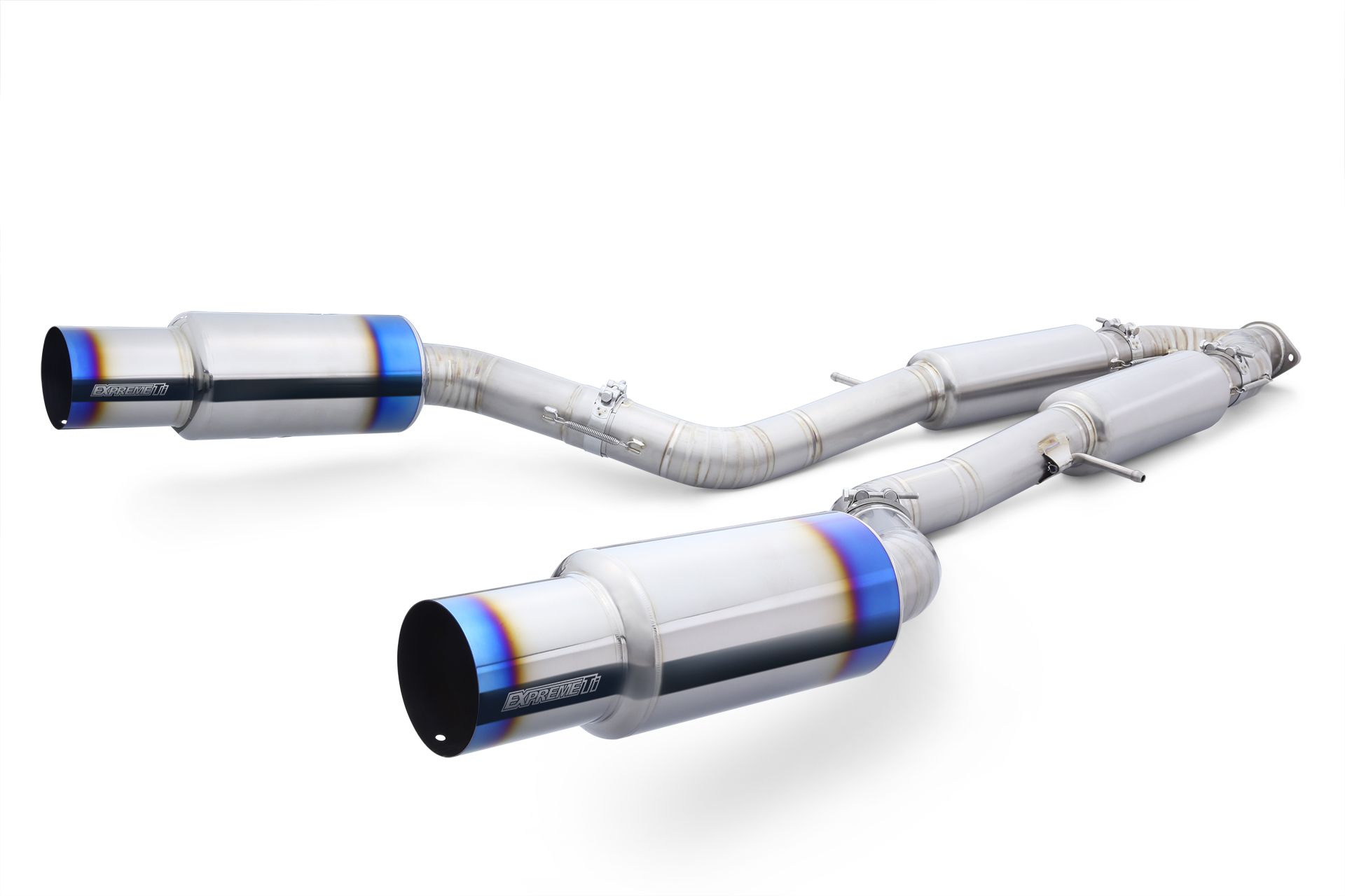 Tアイヌテクンペ Tomei Full Titanium Muffler Kit Expreme Ti, Type-D - Nissan 370Z