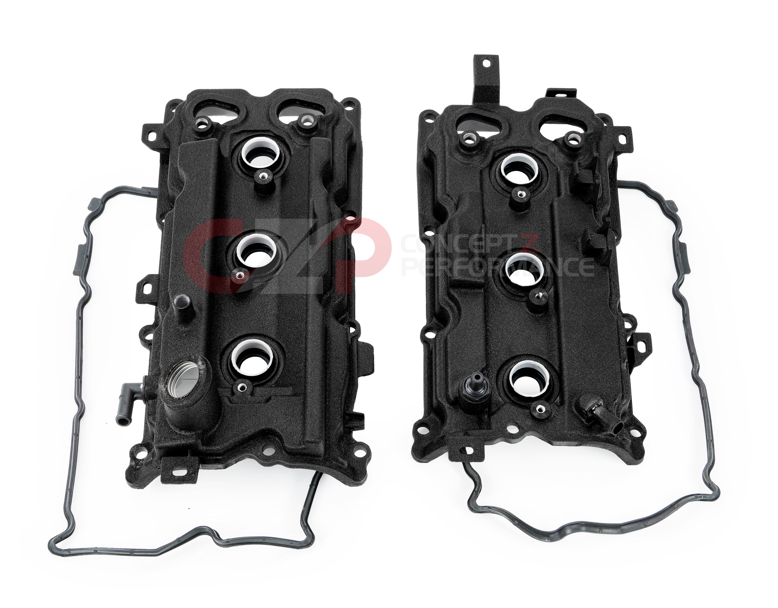 CZP Premium Powdercoated Aluminum Valve Cover Set w/ Gaskets, VQ35HR - Nissan 350Z / Infiniti G35