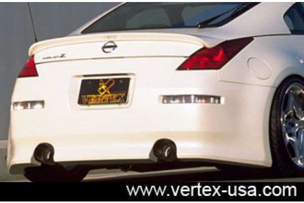 Vertex Full Rear Bumper Fascia - Nissan 350Z Z33