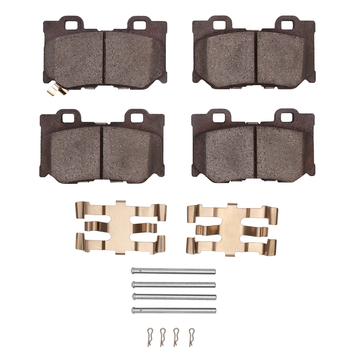 DFC 4000 HybriDynamic Brake Pads, Rear Sport Akebono - Nissan 370Z, Z / Infiniti G37 09-14 & 15 Q40 Sedan / G37 08-13 Coupe, Q60 14-15 CV36