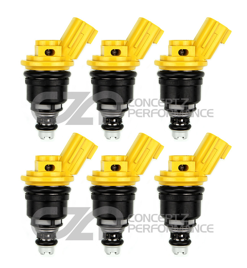 Tomei / Nismo 16600-RR543 615cc Fuel Injector Set, Yellow Top 