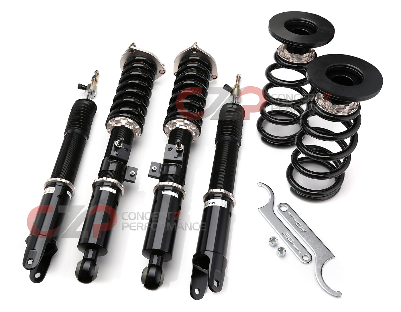 BC Racing DS Type Coilovers, RWD - Infiniti G35 G37 Q40 Q60 V36 CV36