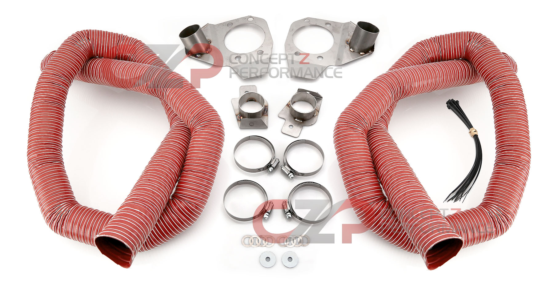 Stillen 308360 Brake Cooling Kit w/ Stock OEM Fascia  - Nissan 370Z 09-12 Z34