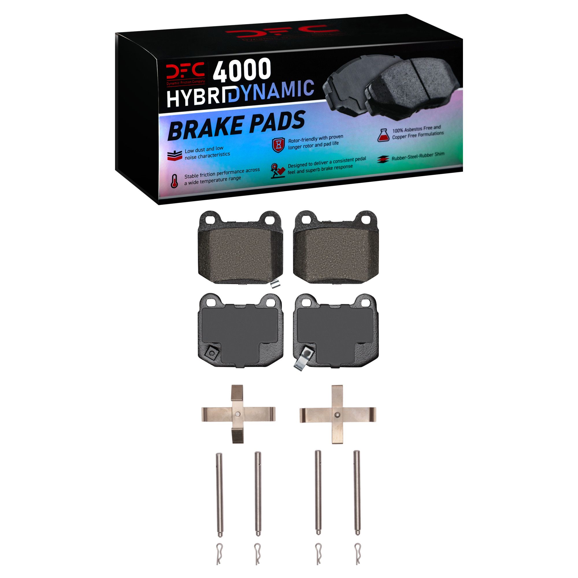 DFC Brake Pad, Rear For Brembo Calipers - Nissan 350Z / Infiniti G35